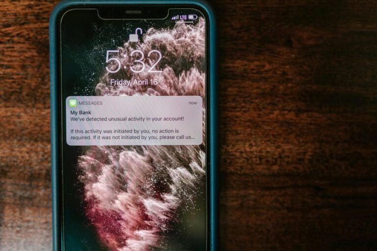 alert on phone risks